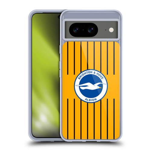 Brighton & Hove Albion F.C 2025/26 Badge Kit Third Soft Gel Case for Google Pixel 8