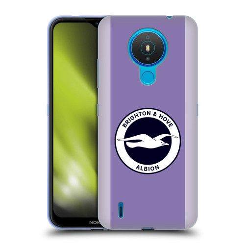Brighton & Hove Albion F.C 2025/26 Badge Kit Away Soft Gel Case for Nokia 1.4