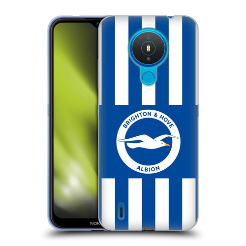 Brighton & Hove Albion F.C 2025/26 Badge Kit Home Soft Gel Case for Nokia 1.4