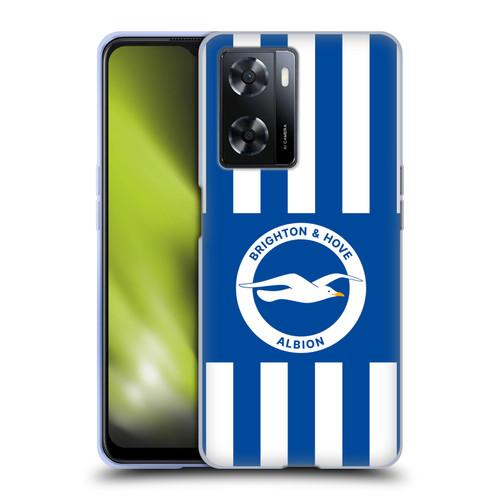Brighton & Hove Albion F.C 2025/26 Badge Kit Home Soft Gel Case for OPPO A57s