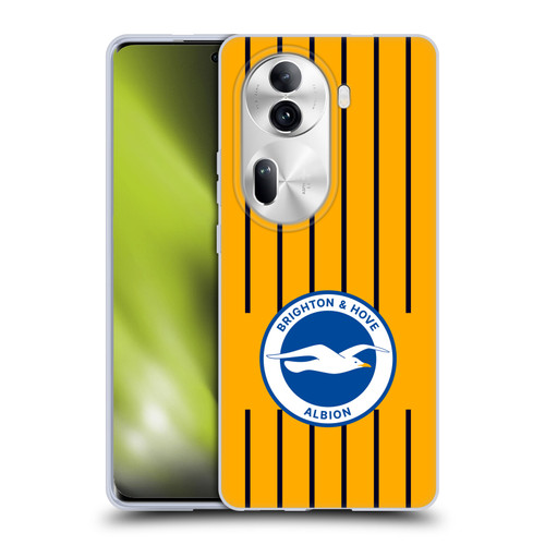 Brighton & Hove Albion F.C 2025/26 Badge Kit Third Soft Gel Case for OPPO Reno11 Pro