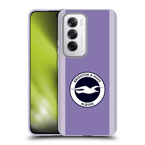 Brighton & Hove Albion F.C 2025/26 Badge Kit Away Soft Gel Case for OPPO Reno12 5G