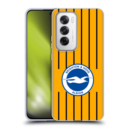 Brighton & Hove Albion F.C 2025/26 Badge Kit Third Soft Gel Case for OPPO Reno12 5G