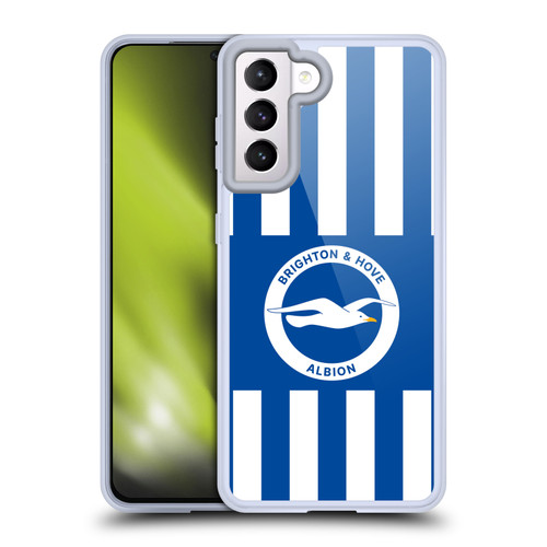 Brighton & Hove Albion F.C 2025/26 Badge Kit Home Soft Gel Case for Samsung Galaxy S21 5G