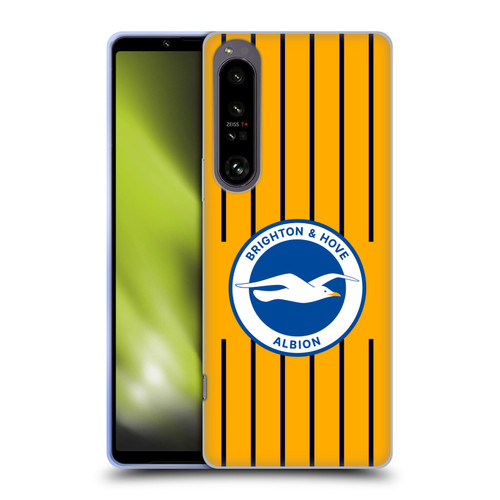 Brighton & Hove Albion F.C 2025/26 Badge Kit Third Soft Gel Case for Sony Xperia 1 IV