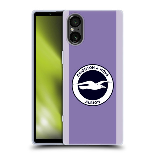 Brighton & Hove Albion F.C 2025/26 Badge Kit Away Soft Gel Case for Sony Xperia 5 V 5G Brighton & Hove Albion F.C 2025/26 Badge Kit Away Soft Gel Case for Sony Xperia 5 V 5G