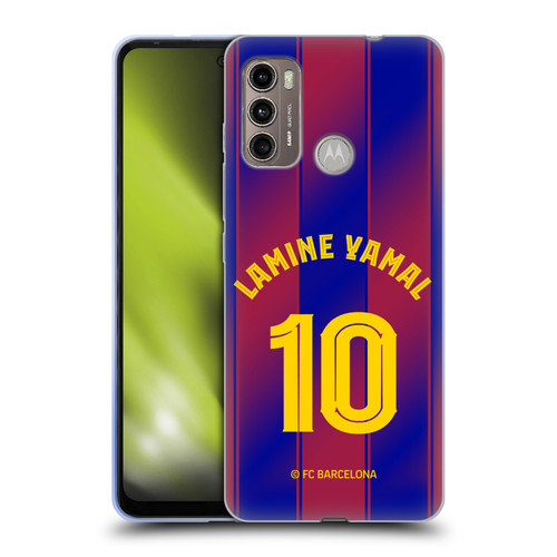 FC Barcelona 2025/26 Players Home Kit Lamine Yamal Soft Gel Case for Motorola Moto G60 / Moto G40 Fusion
