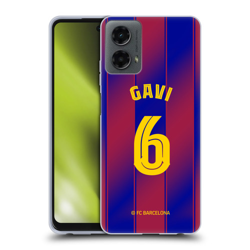 FC Barcelona 2025/26 Players Home Kit Gavi Soft Gel Case for Motorola Moto G (2024)