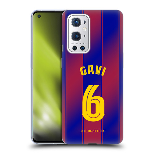 FC Barcelona 2025/26 Players Home Kit Gavi Soft Gel Case for OnePlus 9 Pro