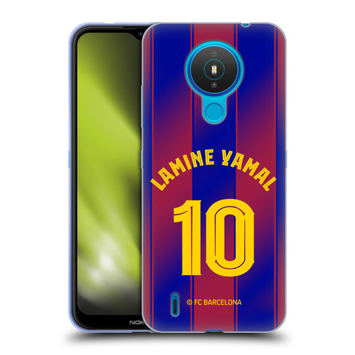 FC Barcelona 2025/26 Players Home Kit Lamine Yamal Soft Gel Case for Nokia 1.4