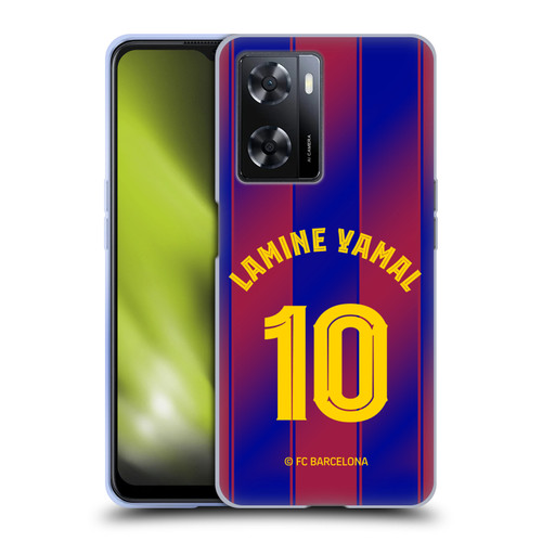 FC Barcelona 2025/26 Players Home Kit Lamine Yamal Soft Gel Case for OPPO A57s