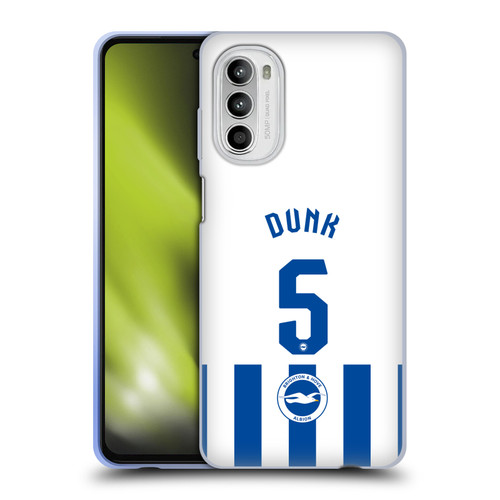 Brighton & Hove Albion F.C 2025/26 Players Home Kit Lewis Dunk Soft Gel Case for Motorola Moto G52 Brighton & Hove Albion F.C 2025/26 Players Home Kit Lewis Dunk Soft Gel Case for Motorola Moto G52