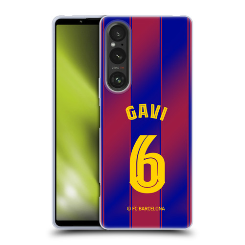 FC Barcelona 2025/26 Players Home Kit Gavi Soft Gel Case for Sony Xperia 1 V 5G FC Barcelona 2025/26 Players Home Kit Gavi Soft Gel Case for Sony Xperia 1 V 5G
