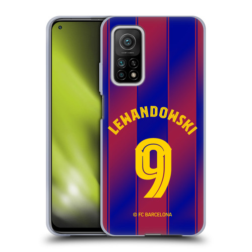 FC Barcelona 2025/26 Players Home Kit Robert Lewandowski Soft Gel Case for Xiaomi Mi 10T 5G