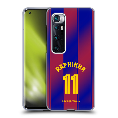 FC Barcelona 2025/26 Players Home Kit Raphinha Soft Gel Case for Xiaomi Mi 10 Ultra 5G