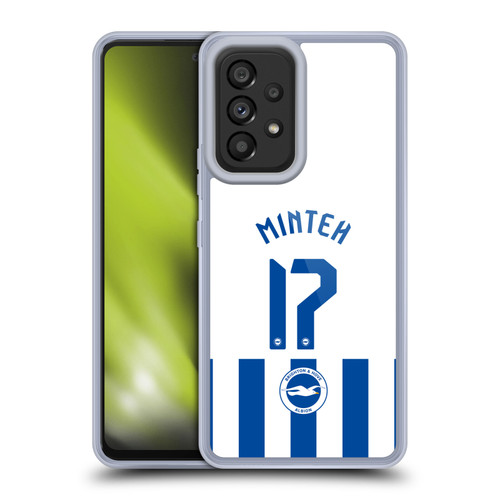 Brighton & Hove Albion F.C 2025/26 Players Home Kit Yankuba Minteh Soft Gel Case for Samsung Galaxy A53 5G (2022)