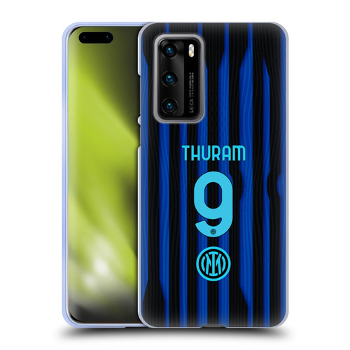 Fc Internazionale Milano 2025/26 Players Home Kit Marcus Thuram Soft Gel Case for Huawei P40 5G
