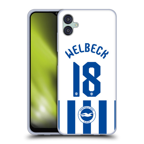 Brighton & Hove Albion F.C 2025/26 Players Home Kit Danny Welbeck Soft Gel Case for Samsung Galaxy M04 5G / A04e