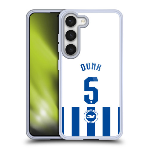 Brighton & Hove Albion F.C 2025/26 Players Home Kit Lewis Dunk Soft Gel Case for Samsung Galaxy S23 5G Brighton & Hove Albion F.C 2025/26 Players Home Kit Lewis Dunk Soft Gel Case for Samsung Galaxy S23 5G