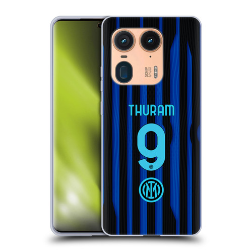 Fc Internazionale Milano 2025/26 Players Home Kit Marcus Thuram Soft Gel Case for Motorola Edge 50 Ultra/X50 Ultra