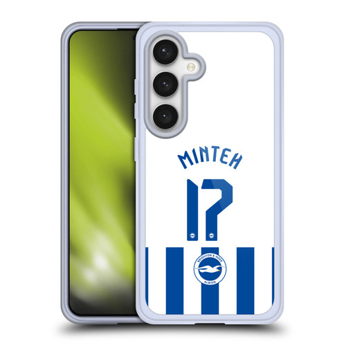Brighton & Hove Albion F.C 2025/26 Players Home Kit Yankuba Minteh Soft Gel Case for Samsung Galaxy S24 5G Brighton & Hove Albion F.C 2025/26 Players Home Kit Yankuba Minteh Soft Gel Case for Samsung Galaxy S24 5G