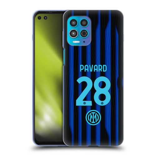 Fc Internazionale Milano 2025/26 Players Home Kit Benjamin Pavard Soft Gel Case for Motorola Moto G100