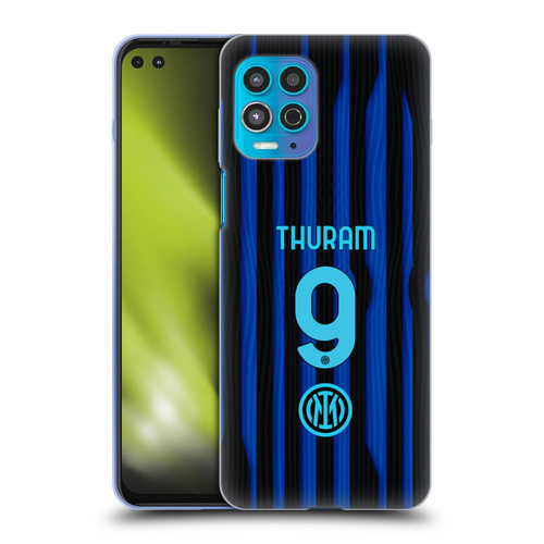 Fc Internazionale Milano 2025/26 Players Home Kit Marcus Thuram Soft Gel Case for Motorola Moto G100