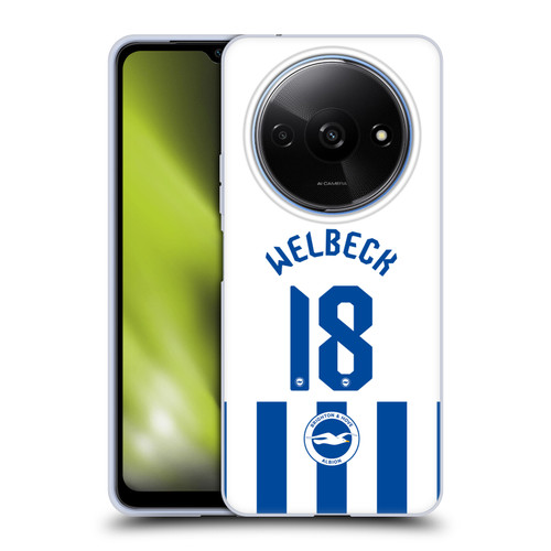 Brighton & Hove Albion F.C 2025/26 Players Home Kit Danny Welbeck Soft Gel Case for Xiaomi Redmi A3