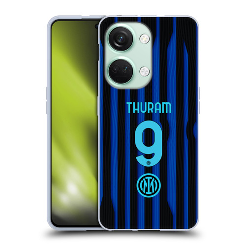 Fc Internazionale Milano 2025/26 Players Home Kit Marcus Thuram Soft Gel Case for OnePlus Nord 3 5G