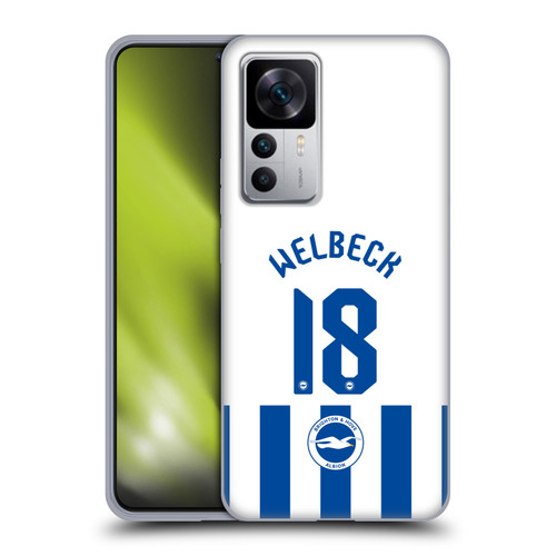 Brighton & Hove Albion F.C 2025/26 Players Home Kit Danny Welbeck Soft Gel Case for Xiaomi 12T 5G / 12T Pro 5G / Redmi K50 Ultra 5G