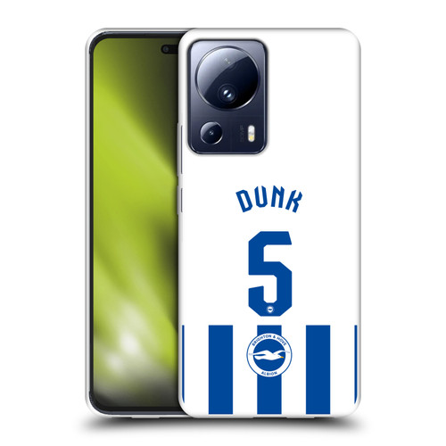 Brighton & Hove Albion F.C 2025/26 Players Home Kit Lewis Dunk Soft Gel Case for Xiaomi 13 Lite 5G