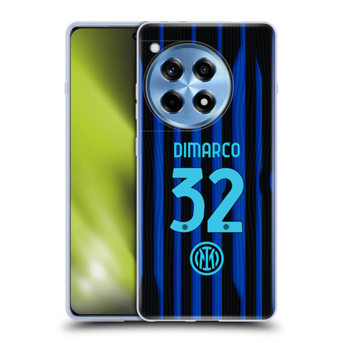 Fc Internazionale Milano 2025/26 Players Home Kit Federico Dimarco Soft Gel Case for OnePlus 12R