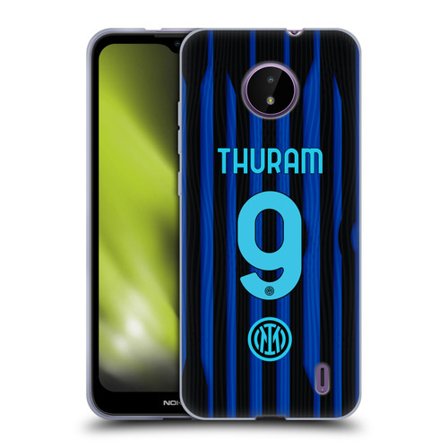 Fc Internazionale Milano 2025/26 Players Home Kit Marcus Thuram Soft Gel Case for Nokia C10 / C20