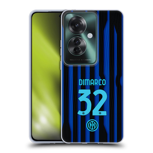 Fc Internazionale Milano 2025/26 Players Home Kit Federico Dimarco Soft Gel Case for OPPO Reno11 F 5G / F25 Pro 5G