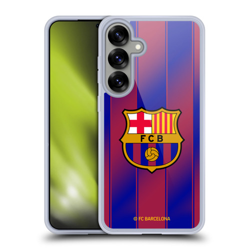 FC Barcelona 2025/26 Crest Kit Home Soft Gel Case for Samsung Galaxy S25+ FC Barcelona 2025/26 Crest Kit Home Soft Gel Case for Samsung Galaxy S25+