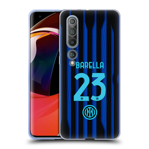 Fc Internazionale Milano 2025/26 Players Home Kit Nicolò Barella Soft Gel Case for Xiaomi Mi 10 5G / Mi 10 Pro 5G