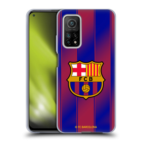 FC Barcelona 2025/26 Crest Kit Home Soft Gel Case for Xiaomi Mi 10T 5G