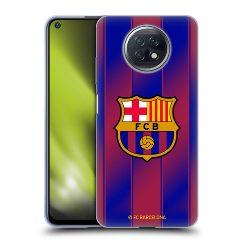 FC Barcelona 2025/26 Crest Kit Home Soft Gel Case for Xiaomi Redmi Note 9T 5G