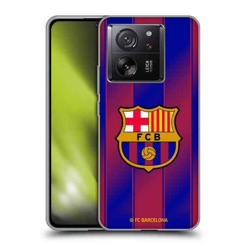 FC Barcelona 2025/26 Crest Kit Home Soft Gel Case for Xiaomi 13T 5G / 13T Pro 5G