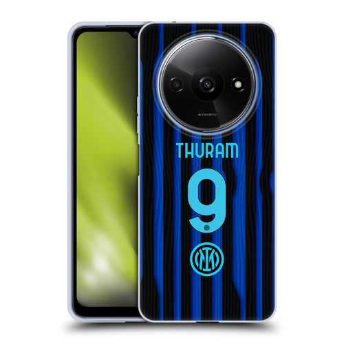 Fc Internazionale Milano 2025/26 Players Home Kit Marcus Thuram Soft Gel Case for Xiaomi Redmi A3