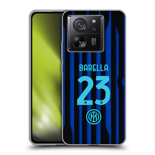 Fc Internazionale Milano 2025/26 Players Home Kit Nicolò Barella Soft Gel Case for Xiaomi 13T 5G / 13T Pro 5G Fc Internazionale Milano 2025/26 Players Home Kit Nicolò Barella Soft Gel Case for Xiaomi 13T 5G / 13T Pro 5G