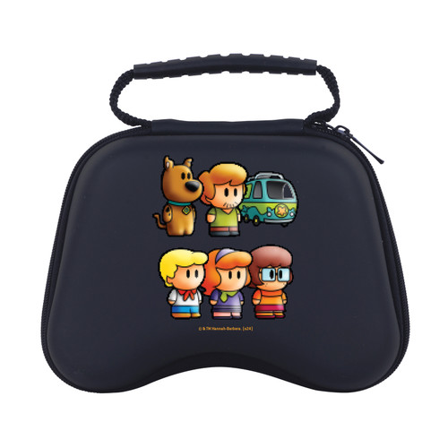 Scooby-Doo Graphics Characters Hard Storage Travel Carry Case for Sony PS5 DualSense & Xbox Controller