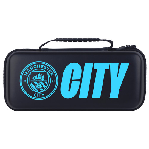 Manchester City Man City FC Graphic Logo Sticker Collage Print Hard Storage Travel Carry Case for Asus ROG Ally