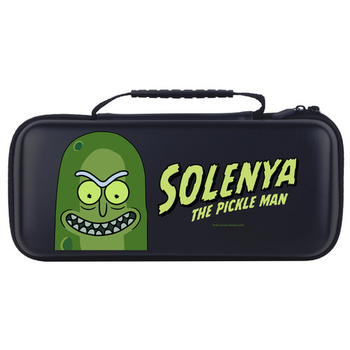 Rick And Morty Graphics Pickle Rick Hard Storage Travel Carry Case for Asus ROG Ally