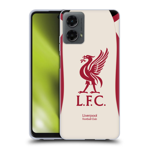 Liverpool Football Club 2025/26 Kit Away Soft Gel Case for Motorola Moto G (2024)