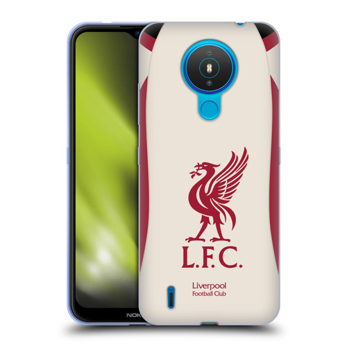 Liverpool Football Club 2025/26 Kit Away Soft Gel Case for Nokia 1.4 Liverpool Football Club 2025/26 Kit Away Soft Gel Case for Nokia 1.4
