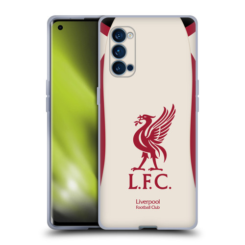 Liverpool Football Club 2025/26 Kit Away Soft Gel Case for OPPO Reno 4 Pro 5G