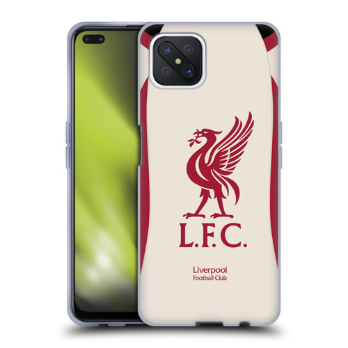 Liverpool Football Club 2025/26 Kit Away Soft Gel Case for OPPO Reno4 Z 5G