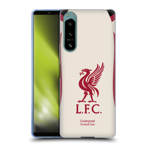 Liverpool Football Club 2025/26 Kit Away Soft Gel Case for Sony Xperia 5 IV