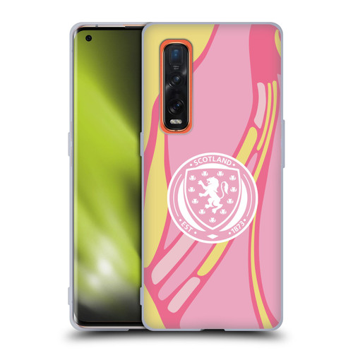Scotland National Football Team 2025 Women's Kit Away Soft Gel Case for OPPO Find X2 Pro 5G